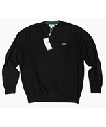 Lacoste Long Sleeve Regular Fit CRW-neck 100% Organic Cotton Sweater MEN... - $831.96 MXN