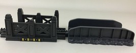 Fisher Price Geotrax Train Set Replacement Parts 2 Bridge Pieces Railroa... - $13.02