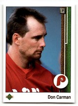 1989 Upper Deck #409 Don Carman    Philadelphia Phillies Baseball Cards ... - $1.73