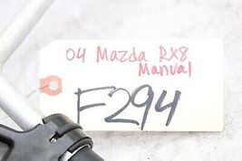 04 MAZDA RX8 MANUAL TRANSMISSION A/C Suction Hose Line F294 image 11