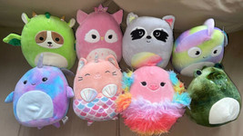 Squishmallow Summer Collection 2021 COMPLETE SET of 8 Plush 8” NEW - £109.70 GBP