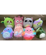 Squishmallow Summer Collection 2021 COMPLETE SET of 8 Plush 8” NEW - £112.59 GBP