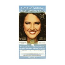 Tints of Nature Organic 5N Natural Light Brown Permanent Hair Colour 130ml  - £22.86 GBP