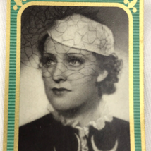 Elisabeth Eygk Tobacco Cigarette Card German 30s Film Stars Bunte Filmbi... - $15.95