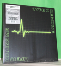 Type O Negative Life Is Killing Me 20th Anniversary Ed  3rd LP Bonus Green Black - £73.93 GBP