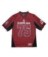 ALABAMA A&amp;M FOOTBALL JERSEY UNIVERSITY HBCU BULLDOGS SHORT SLEEVE TSHIRT - $1,285.60 MXN