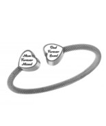Double Heart - For Two - Stainless Bracelet Urn - $29.95