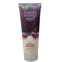 Bath &amp; Body Works Twisted Peppermint Confetti Moisturizing Body Wash 10oz New - $15.83