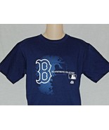 Boston Red Sox T-Shirt Boys Size Medium 10/12 Large 14/16 Blue NEW Short... - £8.80 GBP