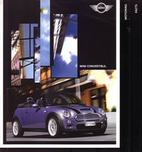 2006 Mini COOPER convertible sales brochure catalog US 06 - $10.00