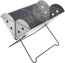 Stainless Steel Grill And Fire Pit In A Flatpack By Uco. - £36.66 GBP
