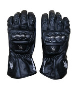  New HAYABUSA Suzuki MotoGP Motorbike Racing Leather Gloves. ALL SIZES A... - $69.00
