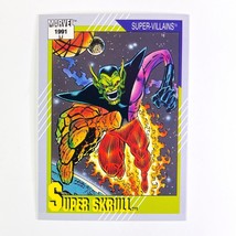 Marvel Impel 1991 Super Skrull Super Villains Card 62 MCU Series 2 Fantastic 4 - £1.57 GBP