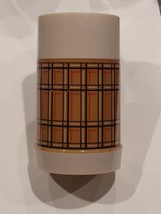 Vintage Best Buy Thermos Bottle WM4040 10 oz Wide Mouth Plaid Nashville ... - £10.65 GBP