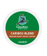 CARIBOU COFFEE CARIBOU BLEND DECAF KCUPS 24CT - $24.24