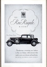 1931 Print Ad REO-Royale Eight 5-Passenger Victoria Cars Lansing,MI - $16.34