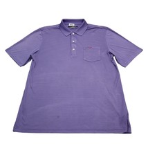 Greg Norman Shirt Mens L Purple Golf Polo Play Dry Lightweight Short Sleeve - $18.69