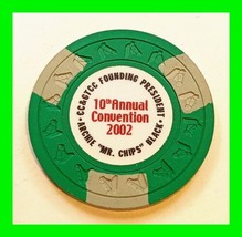 Vintage Casino Chip - 10th Annual ANA CC &amp; GTCC Convention 2002 - £15.52 GBP