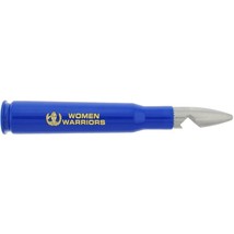 BL8550 Blue Women Warriors 50 cal Bullet Shark Bottle Opener (5.5&#39;&#39;) - £15.05 GBP