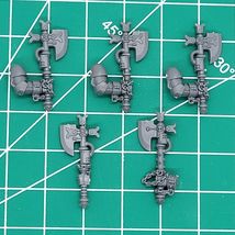 Black Templar Axe (x5) Warhammer 40k Space Marine Melee Weapon - $7.07