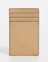 Tory Burch Fleming Soft Card Case Holder Leather Wallet ~NWT~ Pebblestone - £92.39 GBP