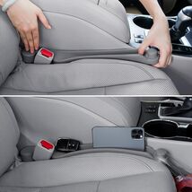 Soft Foam Car Seat Gap Filler - 3 Functions &amp; Double-Sided Elegance, Set... - $46.48