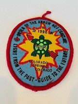 Boy Scout Cub Girl Patch Council Badge Memorabilia vtg 1990 Order Arrow Colorado - £13.45 GBP