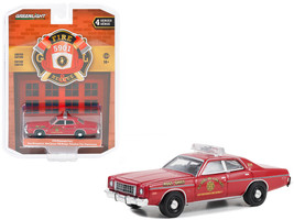 1976 Plymouth Fury Red &quot;Old Bridge Volunteer Fire Department East Brunswick New  - £17.59 GBP