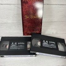 The Lord Of The Rings Two Towers Special Widescreen Extended Edition 2 VHS Tapes - £19.65 GBP