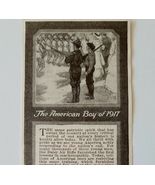 1917 Daisy Air Rifles Pump Gun Military Advertisement Antique Firearms L... - $364.86 MXN