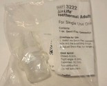 AirLife 3222 Isothermal Adult Omni-Flex Connector - Brand New Sealed - $9.49