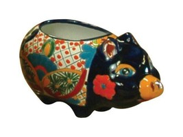 Avera Products APG075060 6 in. Talavera Pig Planter - pack of 4 - £113.36 GBP