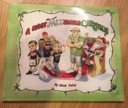 RARE WWE MICK FOLEY Signed Auto HC Book A Most Mizerable Christmas photo... - €42,42 EUR
