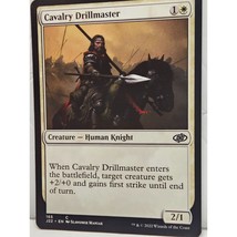 MTG Magic The Gathering Cavalry Drillmaster Creature Human Knight Card J22 White - £5.92 GBP