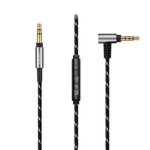 Replace Audio Nylon Cable With Mic For Sony MDR-1A MDR-1ADAC 1ABT 1ABP 1R 1RNC - £12.78 GBP