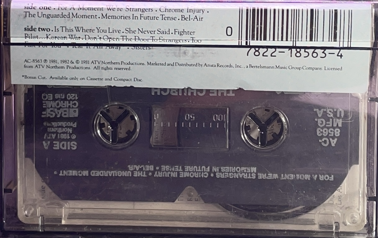 The Church - Of Skins and Heart - Cassette  Item image 2