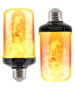 AIZHIWENG Upgraded LED Flame Light Bulbs, Flickering with Upside Down Ef... - $6.47+