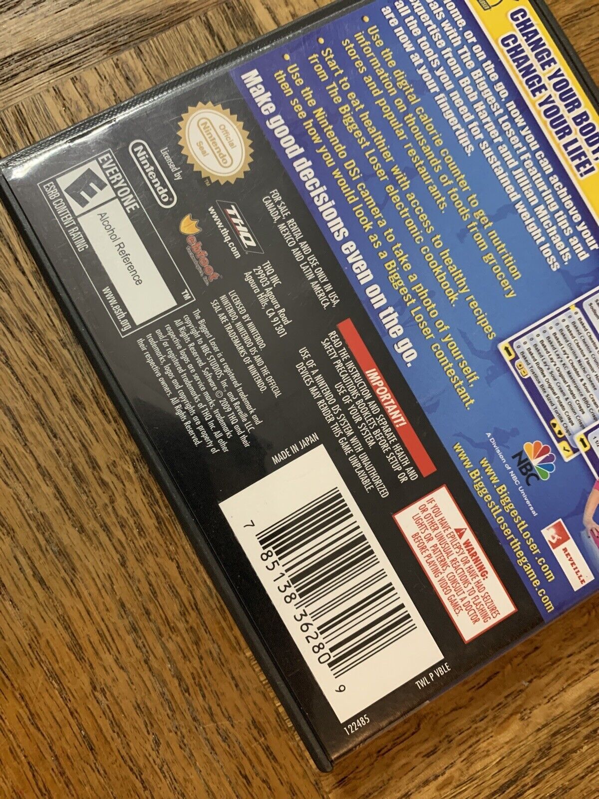 The Biggest Loser Nintendo DS Game Item image 5