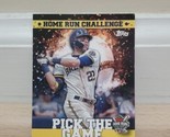 2022 Topps Series 1 | Christian Yelich Pick the Game | Milwaukee Brewers... - £2.26 GBP