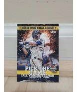 2022 Topps Series 1 | Christian Yelich Pick the Game | Milwaukee Brewers... - £2.25 GBP