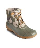 SPERRY TOP-SIDER Syren Gulf Camo Duck Toe Boot, Rain Boot, Green Camo, 8... - €59,60 EUR