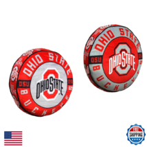 Northwest NCAA Ohio State Buckeyes 15" Round Cloud Pillow - Team Colors - $40.93