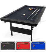 6, 7, or 8 ft Billiards Table - Portable Pool Table - Includes Full Set ... - $1,841.36