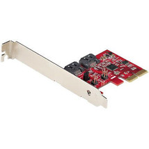 Startech.Com 2P6GR-PCIE-SATA-CARD Sata Iii 6GBPS Pcie X2 Expansion Adapter Card - £77.30 GBP