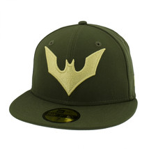 Batman Beyond Salute to Service New Era 59Fifty Fitted Hat Green - £38.85 GBP