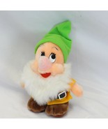 Disneyland Walt Disney World BASHFUL Dwarf Plush 8&quot;  w/TAG  Rare Vintage - $19.59