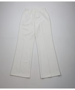 Vintage 60s 70s Streetwear Womens 27 Textured Knit Bell Bottoms Pants Wh... - $1,111.12 MXN
