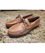 Sperry Authentic Original Boat Shoe, Nutmeg Leather, Mens Size 11.0 - £63.22 GBP