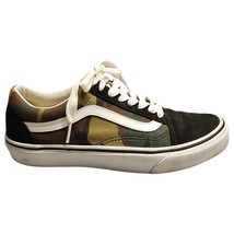 Vans Old Skool Skate Shoes Unisex 7.5M/9W Multicolor Camouflage Low Top Lace Up - $27.73