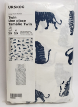 Ikea Urskog Twin Duvet Cover 64x86&quot; Pillowcase 20x30 100% Cotton 104 Thread - £35.44 GBP